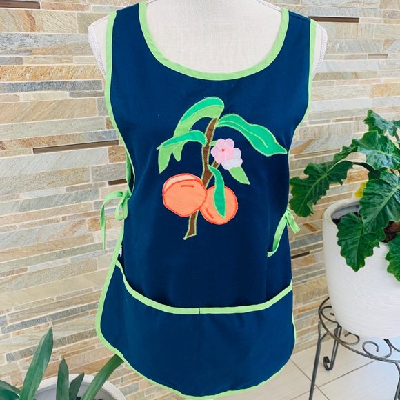 SET OF 3 VINTAGE LOOK SMOCK APRONS - Picture 8 of 15